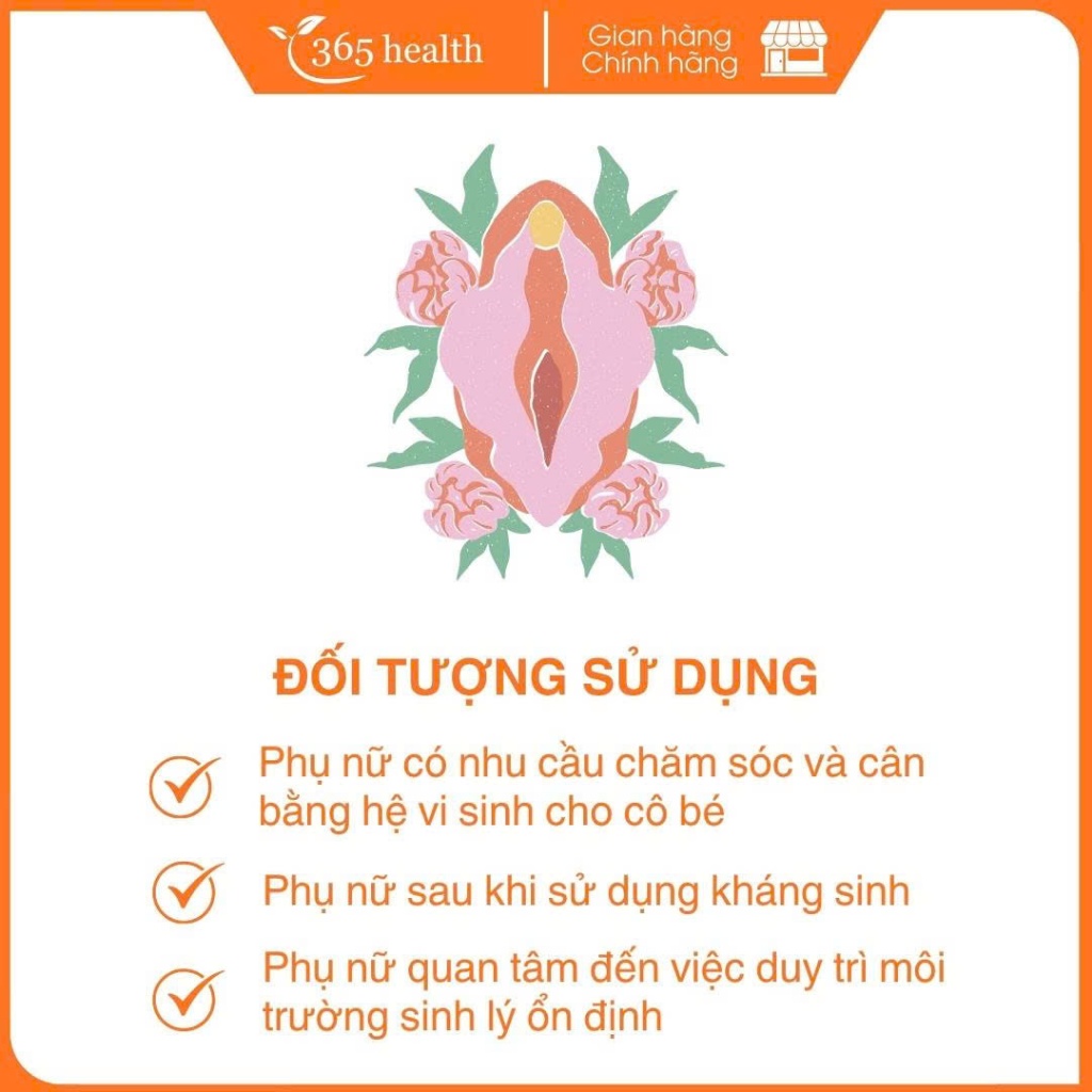 [NK chính hãng ] Viên Bổ Sung Lợi Khuẩn, Hỗ Trợ Giảm Vi/em PKhoa BioLife - Hộp 6 Viên