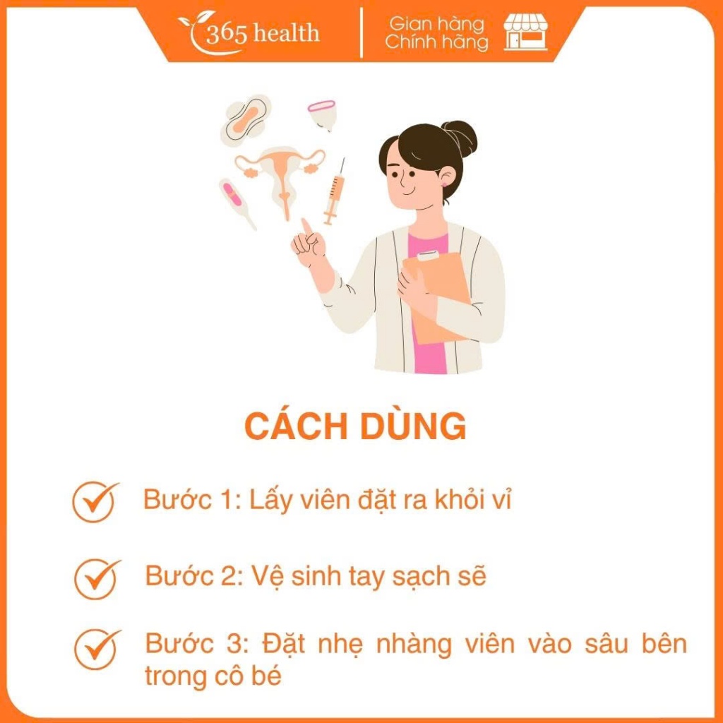 [NK chính hãng ] Viên Bổ Sung Lợi Khuẩn, Hỗ Trợ Giảm Vi/em PKhoa BioLife - Hộp 6 Viên