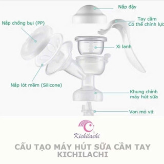 Máy hút sữa bằng tay Kichi hàng chính hãng
