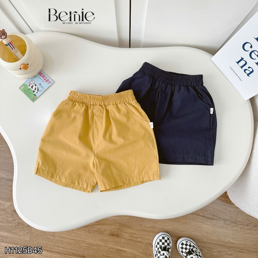 Bộ cotton hoạ tiết ocean áo thun quần kaki bé trai, set bộ cotton cổ tròn mềm mát bé trai