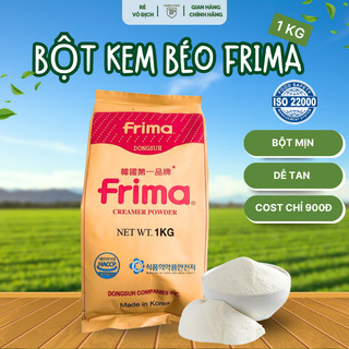 [Thùng sỉ] Bột kem béo Frima thùng 12 túi (12kg), nguyên liệu pha chế, topping thơm ngon ngậy