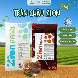 Sỉ chân châu đen 2kg, Zion trắng