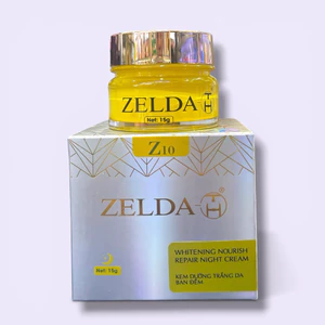 Kem Dưỡng Trắng Da Ban Đêm ZELDA Z10 15g – Mờ Nám, Tàn Nhang, Đồi Mồi, Se Khít Lỗ Chân Lông, Dưỡng Da Trắng Mịn