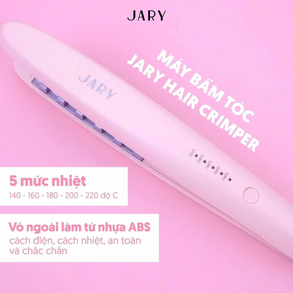 Máy Bấm Phồng Tóc Jary Hair Crimper Tạo Kiểu Làm Phồng Tóc