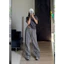 FU78 Jeans suông xám form to dài