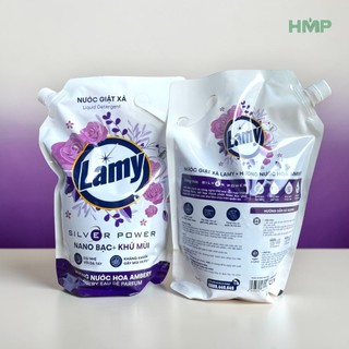 Nước Giặt Lamy 2.1kg Hương Ambery – Khử Mùi, Thơm Lâu