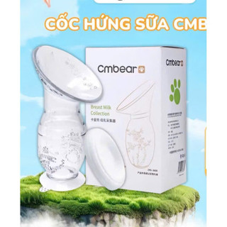 ( Mẫu mới ) Cốc hứng sữa Cmbear silicon cho mẹ sau sinh