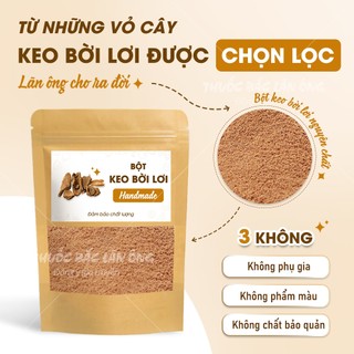 Bột bời lời Tây Nguyên 100g, bột keo tạo sánh, kết dính, nguyên liệu làm nhang nụ, nhang quế