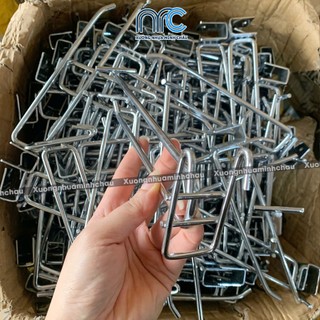 Móc treo lưới, Móc cài lưới 2 tầng treo phụ kiện, treo đồ chất liệu dày dặn, bền đẹp