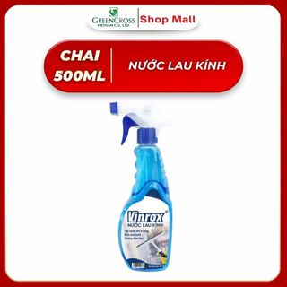 Nước Lau Kính VinRox 500ml – Tẩy Sạch Vết Ố Vàng, Khử Mùi Nhanh