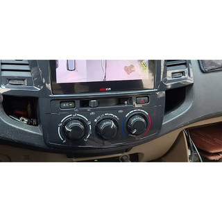 Miếng dán mặt panel điều khiển điều hòa dành cho xe Toyota FORTUNER (2006-2016)