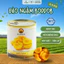 Đào lon ngâm Thái Lan 820g, đào Boddod ngâm làm trà đào, topping thơm ngon, giòn, ngọt thanh
