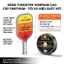 TUNGSTEN TRẮNG Vonfram Cuộn Băng Dán căn chỉnh trọng lượng vợt PICKLEBALL, TENIS, GOLF 🏆