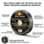 TUNGSTEN TRẮNG Vonfram Cuộn Băng Dán căn chỉnh trọng lượng vợt PICKLEBALL, TENIS, GOLF 🏆