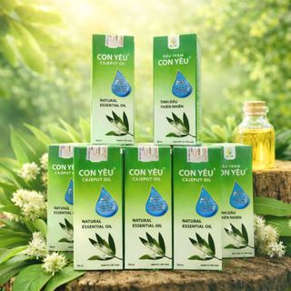 Dầu Tràm Con Yêu - 100% tinh dầu tràm gió  - Giúp làm ấm người, phòng cảm lạnh 100ML