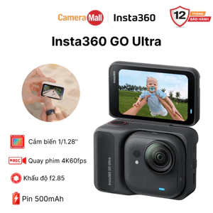 Camera Hành Động Insta360 GO Ultra Creator Bundle Chống Rung 4K60 Kèm Pod Bảo Hành 12 Tháng