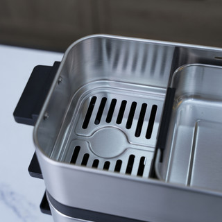 HCM Máy Hấp Điện Mini Wmf 2 Tầng, tiết kiệm điện, chuẩn bị thức ăn dễ dàng,đảm bảo sức khỏe  GermanySnT 260009