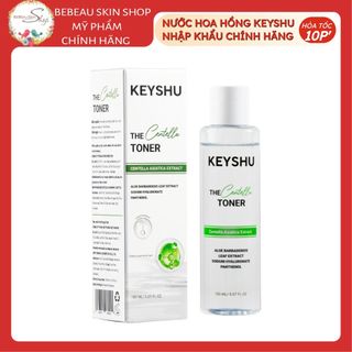 Nước Cân Bằng KEYSHU The Centella Hỗ Trợ Làm Dịu Vùng Da Nhạy Cảm, Phục Hồi Da 150ml