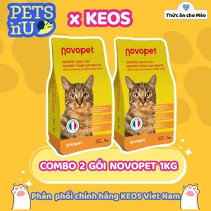 Hạt Novopet thức ăn dinh dưỡng hỗn hợp cho mèo trưởng thành