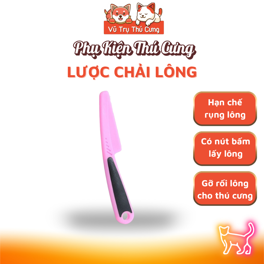 Lược chải ve rận Taotaopets size 18cm