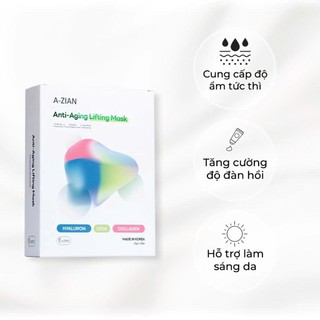 Mặt Nạ A-Zian Anti-Aging Lifting Mask 25ML  Cấp Ẩm – Làm Sáng – Da Căng Mịn Sau 15 Phút