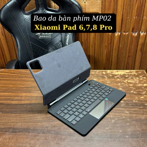 MP02 - Bao da bàn phím dành cho Xiaomi Pad 678 /Pro báo pin trên mặt phím, led phím đổi màu - Cảnh Hà Store