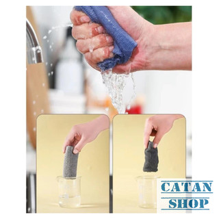 Set 20 Khăn Lau Đa Năng Dạng Hộp Rút Khăn Lau Cao Cấp Chất Sợi Dày Dặn Nhanh Khô Tái Sử Dụng