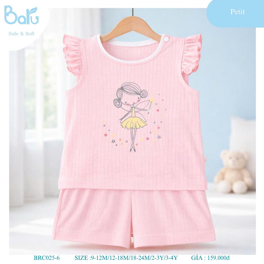 Bộ cài vai sát nách quần đùi- BRC025-6