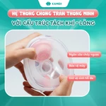 (Bản Mới) Máy Hút Sữa Điện Đôi Kamidi Easy 1 Hút Mạnh Hút Kiệt, Máy Hút Sữa Có Dây Rảnh Tay Chế Độ Sinh Học Tiện Lợi — ảnh 8