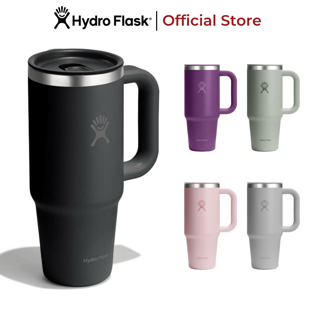 Ly giữ nhiệt Hydro Flask 710ml Travel Tumbler Mug (24oz) chính hãng, giữ nhiệt tốt, an toàn sức khỏe