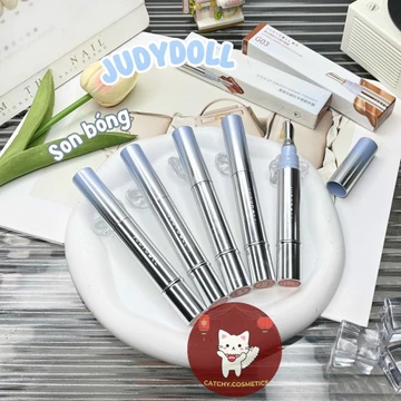 [JUDYDOLL] Son Bóng Judydoll Dưỡng Môi Đầu Tán Son Kim Loại, Bóng Thạch Căng Mọng, Watery Essence Lip Glaze, 4ml