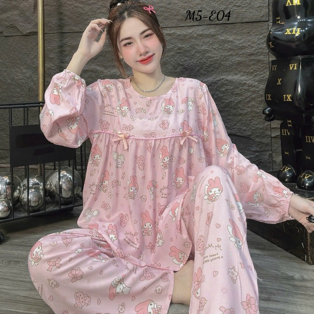 Đồ bộ nữ,đồ ngủ nữ dễ thương,set bộ tole hai da loại 1 babydoll nhiều họa tiết dễ thương trend [220]
