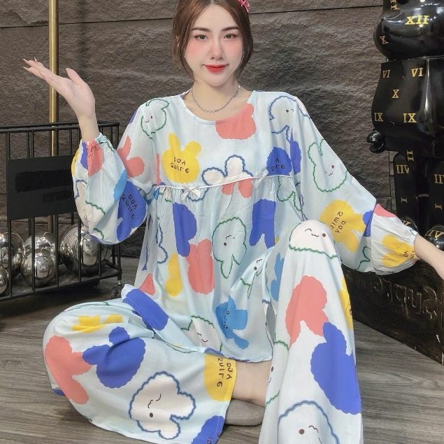 Đồ bộ nữ,đồ ngủ nữ dễ thương,set bộ tole hai da loại 1 babydoll nhiều họa tiết dễ thương trend [220]