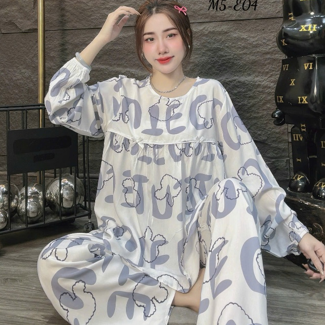 Đồ bộ nữ,đồ ngủ nữ dễ thương,set bộ tole hai da loại 1 babydoll nhiều họa tiết dễ thương trend [220]