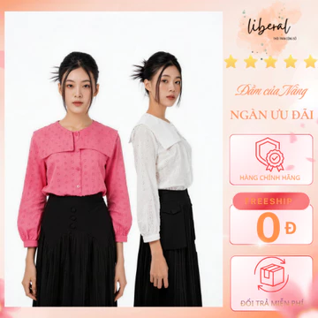 Áo Cổ Thủy Thủ , Áo Nữ Đẹp, Áo Nữ Kểu Đẹp, Áo Nữ Thiết Kế Đẹp, Áo Nữ Cao Cấp - A004