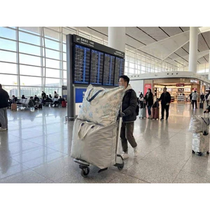 túi đựng chăn màn, quần áo size 70x90 - Túi bạt đựng đồ siêu rộng