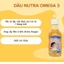 Dầu cá ăn dặm Nutra Omega 3 nhập khẩu Chile 240ml cho bé từ 7 tháng - Bổ sung DHA & EPA