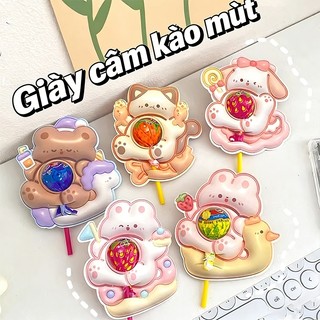 Giấy Bọc kẹo Hình Hoa-Thẻ Bọc Kẹo Mút Xinh Xắn Dễ Thương Làm Quà Tặng dễ thương làm quà tặng cho bé