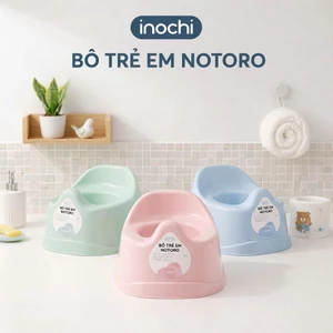Bô trẻ em -Notoro INOCHI thiết kế dễ sử dụng với nhựa cao cấp kiểu dáng an tòa cho bé khi đi vệ sinh