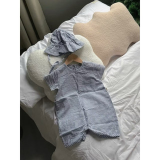 SET YẾM SỌC KÈM NÓN CHO BÉ TRAI
