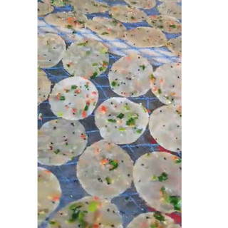 bánh phồng phú yên tẳm mắm hành , ăn vặt, snack
