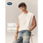 Tawii. Áo tank top nam Oversize 100% Cotton Áo ba lỗ nam tập gym, chạy bộ, đi chơi