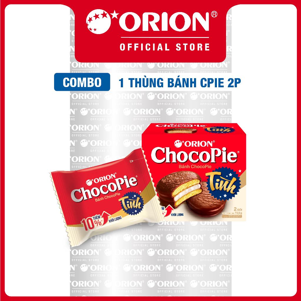 Thùng Bánh Chocopie Tình 2P (48 Hộp/Thùng)