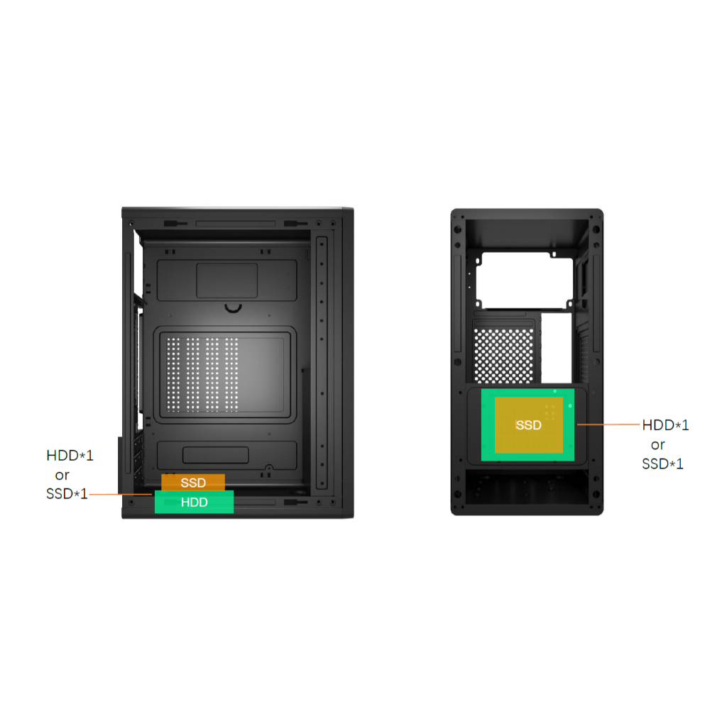 Case - Thùng máy văn phòng Magic M-05 | M-ATX, bảo hành 12 tháng | BigBuy360 - bigbuy360.vn