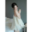 Set Áo Yếm Đính Ngọc- Hàng Thiết Kế- Màu Be- TYCLOTHING