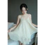 Set Áo Yếm Đính Ngọc- Hàng Thiết Kế- Màu Be- TYCLOTHING