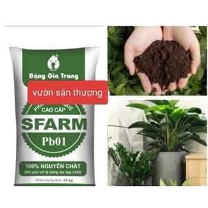 Phân T.rùn Quế Cao Cấp Sfarm Pb01 - Bao 25kg - Đã qua xử lý Bón Rau Củ Quả Cây Cảnh