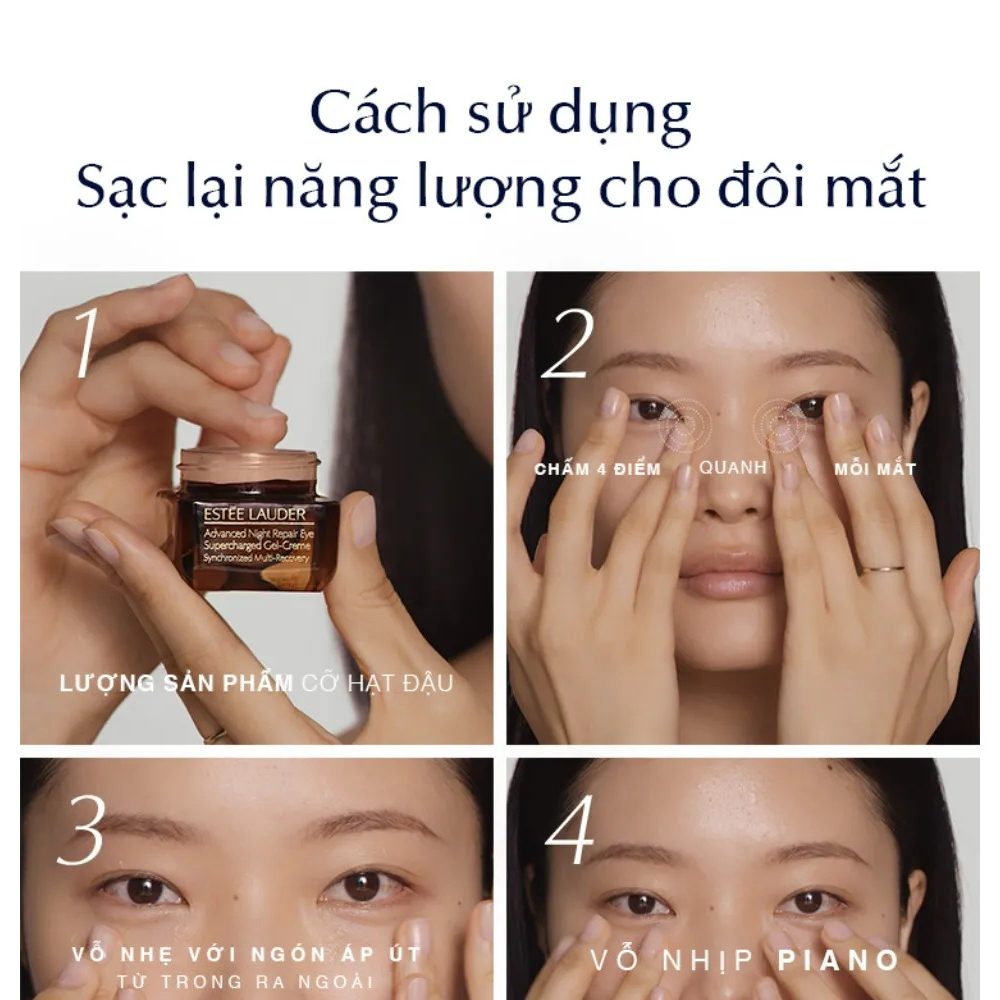 Kem mắt Estee Iauder 15ml/ANR Eye Gel-Creme giúp sáng da mắt giảm nếp nhăn 5ml