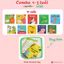 Combo Ehon - 10 cuốn sách Ehon chọn lọc theo độ tuổi từ 0 - 6 tuổi