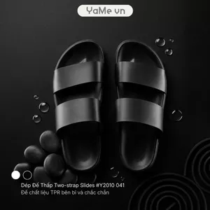 Dép Nam Đế Thấp Two-strap Slides #Y2010 041 24220 |YaMe|